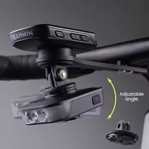 RAVEMEN FR500 Bike Front Light For Garmin Wahoo XOSS IGPSPORT Magene GPS Rechargeable Bicycle Headli