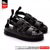 Docmart Black Gladiator Sandals for Men and Women Size 36-44
