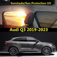 Car Window Sunshade for Audi Q3 2019-2023 Car Accessories Car Curtains Sun Protection UV