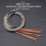 1/5/10Pcs Acoustic Guitar Bridge Saddle Piezo Guitar Pickup Soft Piezo Folk Guitarra Preamp Piezo Acoustic St