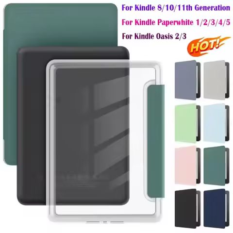 10/11th Generation 6-6.8 inch e-Reader Case Auto Sleep/Wake M2L3EK C2V2L3 Folio Cover for Kindle Pap