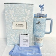 New Floral Gift - Popular Stanley stanley Insulated thermos cup 40oz Cup