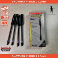 SNOWMAN Vision-2 0.6 mm Ballpoint Pen / Snowman Vision-2 Ballpoint Pen / Snowman Vision2 Pen / 1 Pcs