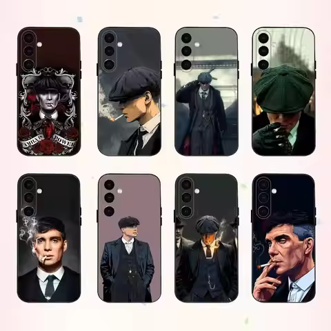 T-Thomas S-Shelby Peaky Blinders phone Case For Samsung Galaxy A73,A72,A71,A70,A53,A52,A51,Others So