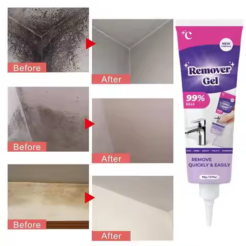 Cleaner Gel Powerful Household Remover Gel for Wall Tiles Grout Sealant Bathroom Cleaning Home Kitch