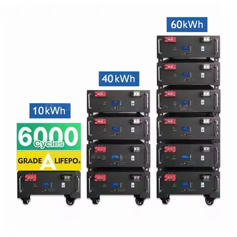 51.2v 48v Solar Lithium Ion Battery 10kwh 300ah 40kwh 48 Volts 200ah Solar Battery Lifepo4 Batteries