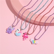 Kids Necklace Cartoon Animal Pendant Kids Fashion