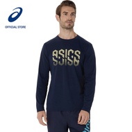 ASCIS Men HEX COTTON Long Sleeve Tee in Midnight