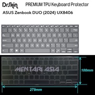Keyboard Protector ASUS ZenBook DUO UX8406 (2024) - DrSkin PREMIUM TPU Clear