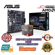 AMD Socket AM4 Ryzen 3 3100 3.6Ghz Processor W/ Asus Socket AM4 Prime A320M-K Motherboard [Combo]