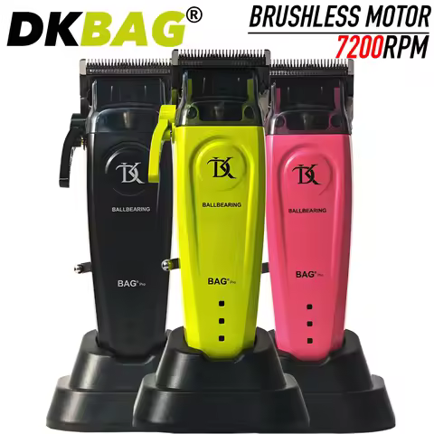 Professional Electric Hair Clipper DKBAG DK-079 Hair Trimmer Metal Machine Brushless Motor 7200RPM 5