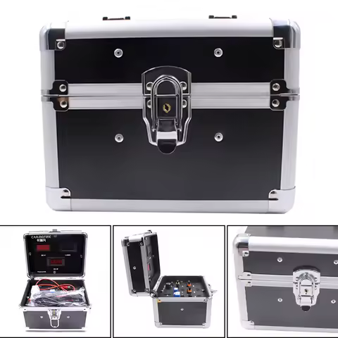 Car LED Headlight Bulb Tester 110V 220V to 12V 24V DC Power Test Board Box for H1 H7 H4 H11 9005 T10