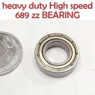 689 zz rs 9x17x5mm High speed Quality BEARING METAL SHIELDED COVER Ball Miniature SKATEBOARD SCOOTER
