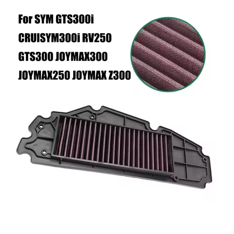 For SYM GTS300 GTS 300i CRUISYM300i Joymax300 Z300 GTS300i RV250 Motorcycle Air Filter Accessories
