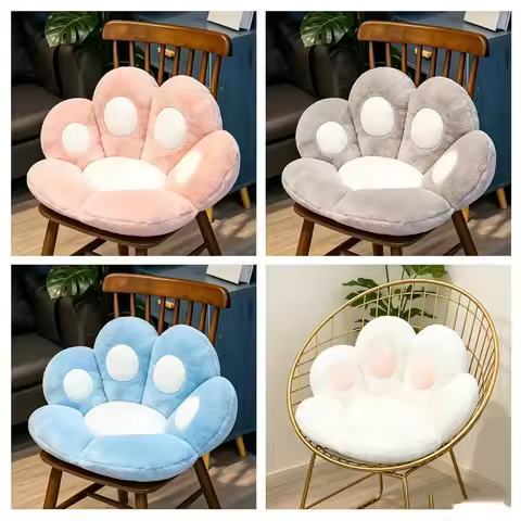 Lovely Cat Paw Cushion Cat Paw Chair Cushion Cat Paw Shape Chair Cushion Cozy Seat Pad Floor Cushion