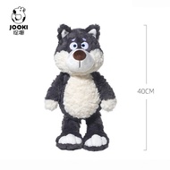 40cm Cute Gray Wolf Plush Toy Stuffed Animal Wolf Super Soft Plushie Doll Gift for Kids