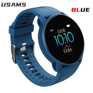 USAMS Smart Watch Heart Rate Monitor Weather Forecast Fitness Watch Call Reminder Waterproof Bluetooth Smart Band W9 Watch Men