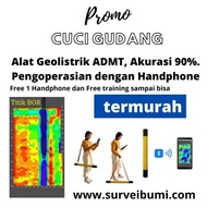 ALAT GEOLISTRIK ADMT - 300H ALAT DETEKSI SUMBER AIR PAKAI HANDPHONE