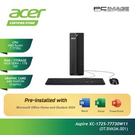 ACER ASPIRE XC-1725-77730W11 (R7-7730U /16GB D4/1TB G4/AMD/WIFI 6E/W11H/HOME24+M365B/3YWOS)  (WIRED 