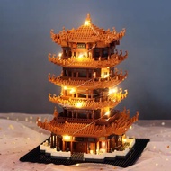 Get Gifts🎀Compatible with Lego Taijiling Disney Castle Micro-Particle High Difficulty Toy Boy Assembly Ninjago Building