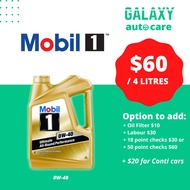 4 Litres Mobil1 Engine Oil 0W-40 @ $90 NETT only