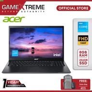 Acer Laptop Extensa 15.6" intel core i3-1115G4 8GB RAM 256GB SSD Charcoal Black