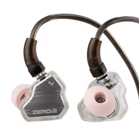 7Hz x Crinacle Zero 2 Updated 10mm Dynamic Driver IEM Wired Earbuds Earphones Gaming Earbuds with OF