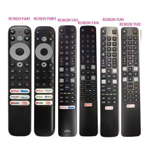 Original Remote Control Replacement TCL LED TV remote control RC902V FMR1 RC902 FAR1 RC802N YUI4 YUI