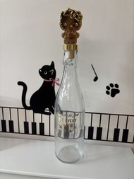 Hello Kitty Glass Water Bottle with Cork Stopper (玻璃水瓶連瓶塞)