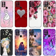 สำหรับ Tecno Pova LD7เคสซิลิโคนนิ่มน่ารักพิมพ์สีดำฝาหลังสำหรับ Tecno Pova เคสโทรศัพท์สำหรับ Tecno Pova LD7j เคสกันกระแทก