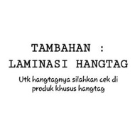 [Additional Lamination] additional lamination for hangtags 500pcs