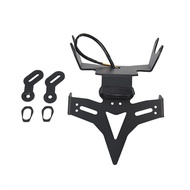 For Honda NEW  CB650R CBR650R 2021-2025 Motorcycle License Plate Holder LED Light Tail Tidy Fender E