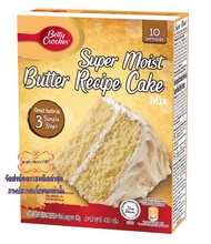 popf1-01 Betty Crocker Super Moist Butter Recipe Cake Mix  แป้งเค้กซุปเปอร์มอยส์บัตเตอร์เรซีพี 430 ก