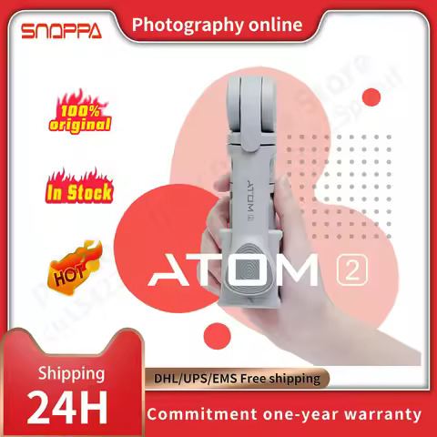 Snoppa ATOM 2 Smartphone Gimbal 3-Axis Handheld Stabilizer Gimbal with Tripod for iPhone Huawei Sams