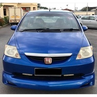 Honda City 2004 Mugen Kit ( Body Kit , Bodykit , Skirt , Skirting , Lip ) With Oem Paint