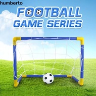 HUMBERTO Kids Soccer Goal, with Inflatable Pump Removable Net Soccer Goal Post Net Set, High-Strengt