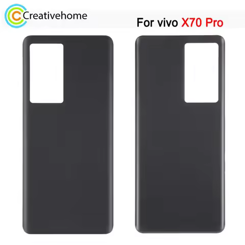 Glass Battery Back Cover For vivo X70 Pro Phone Rear Cover Repair Spare Part