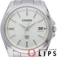西鐵城 (Citizen) 光動能腕錶 40mm THE CITIZEN ECO-DRIVE AQ4060-50A/A060-T026443 附錶盒、保固卡、維修證書，不鏽鋼男士腕錶，銀色，拋光，成色