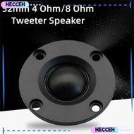 HECCEH Tweeter Speakers, 52MM 10W-20W Audio Speaker,  4 Ohm/8 Ohm Round Bluetooth Hifi Loudspeaker