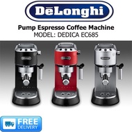 DELONGHI - DEDICA PUMP ESPRESSO COFFEE MACHINE, EC685