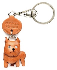 比特犬 寵物用品 真皮鑰匙圈 牽繩吊飾 手作 日本製造 VANCA