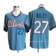 Atlanta Braves baseball jersey number 13 # 27 # 28 # Embroidered baseball jacket