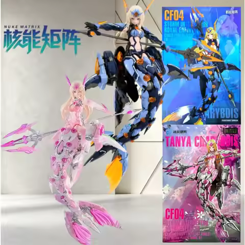Nuke Matrix Cyber Forest Royal Enforcer Tanya Mecha Girl Model Kit Standard & Sakura Fall 2 Versions