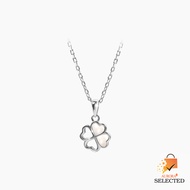 AURORA Selected สร้อยคอ Mother of Pearl Collection เงินแท้ 92.5% (DNPL007) [Diamond]