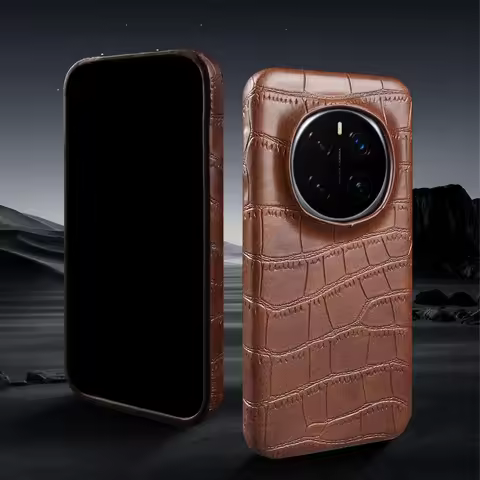 Vintage Crocodile Texture Leather Case for Honor Magic7 Pro Lite Magic6 Pro Magic5 Pro Magic4 Pro Li