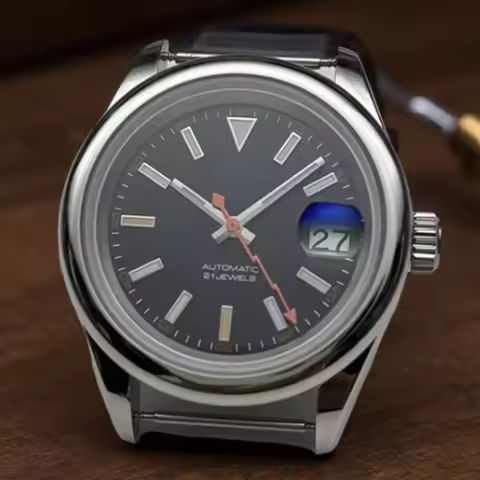 Unisex 36mm/39mm Mechanical Watch with Automatic Movement Chinese 35 Movement Sapphire Watch Strap F
