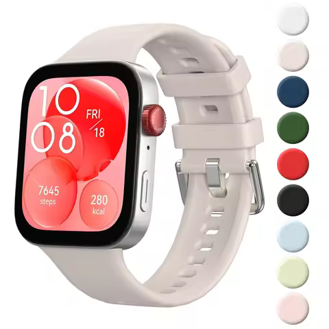 Silicone Strap For Huawei Watch Fit 3 Band Smartwatch Accessories Replacement Wristband for Huawei W