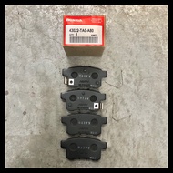 HONDA ACCORD TAO REAR DISC BRAKE PAD 43022-TAO-A80