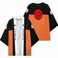 Mới Naruto Shippuden Kimono Open Cardigan Cosplay Obito Adult And Child Size Kimono Robe Casual Wear