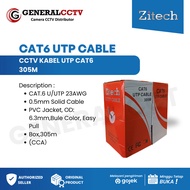 UTP CAT6 305M ZITECH CCTV CABLE CAT6